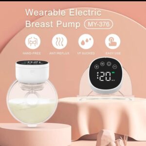 Wearable breast pump